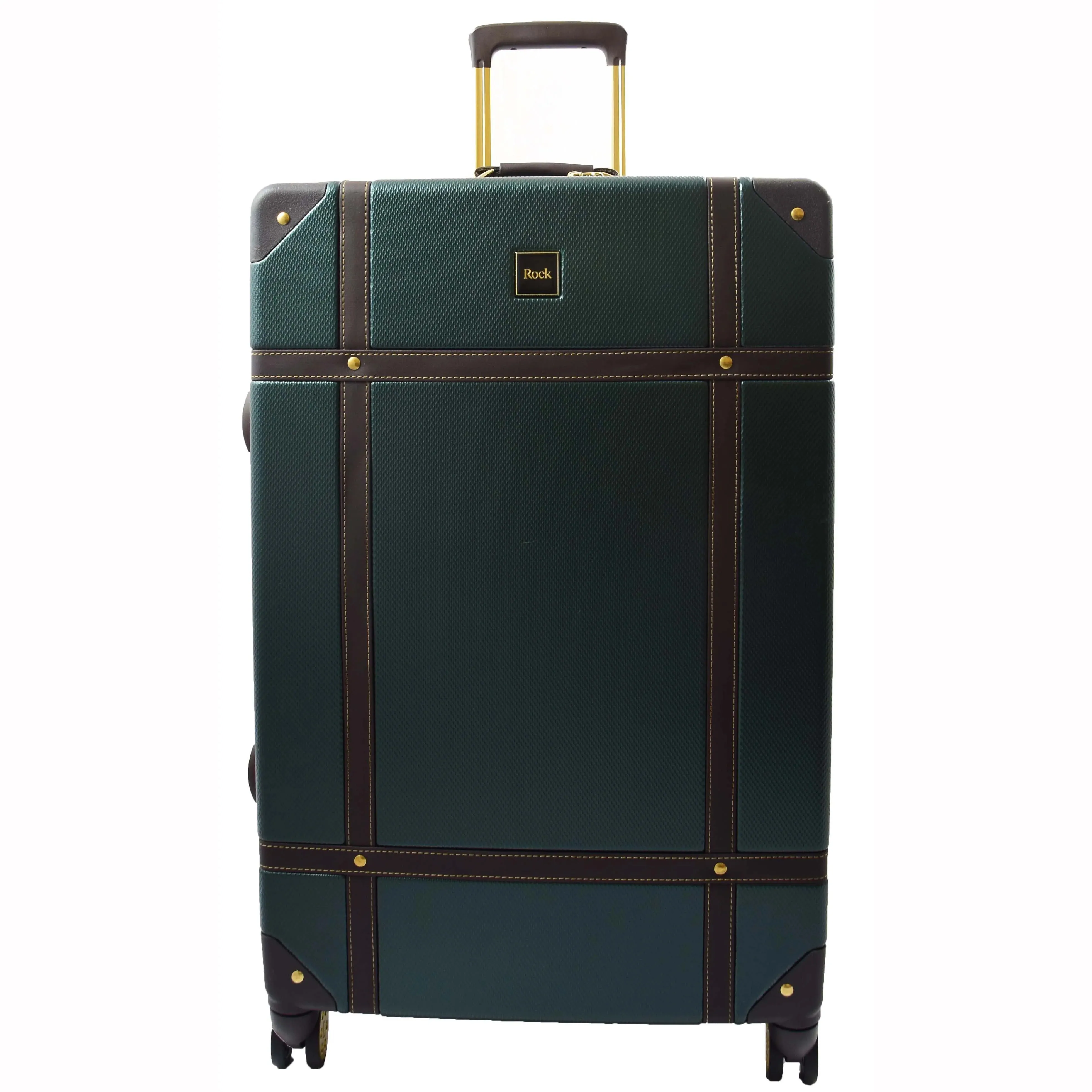 DR515 Travel Luggage with 8 Spinner Wheels Emerald