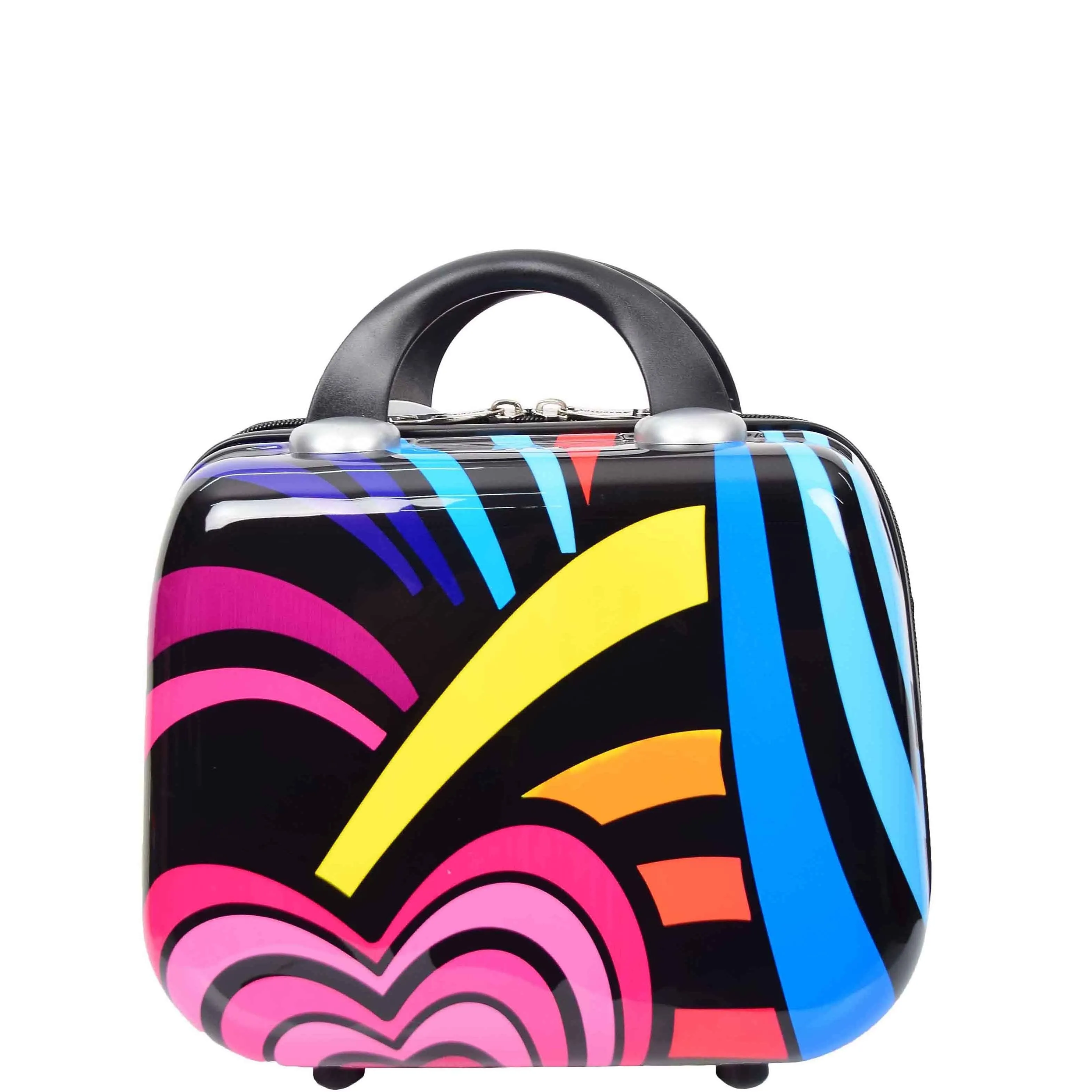 DR622 Lightweight Four Wheeled Luggage With Multi-Hearts Print