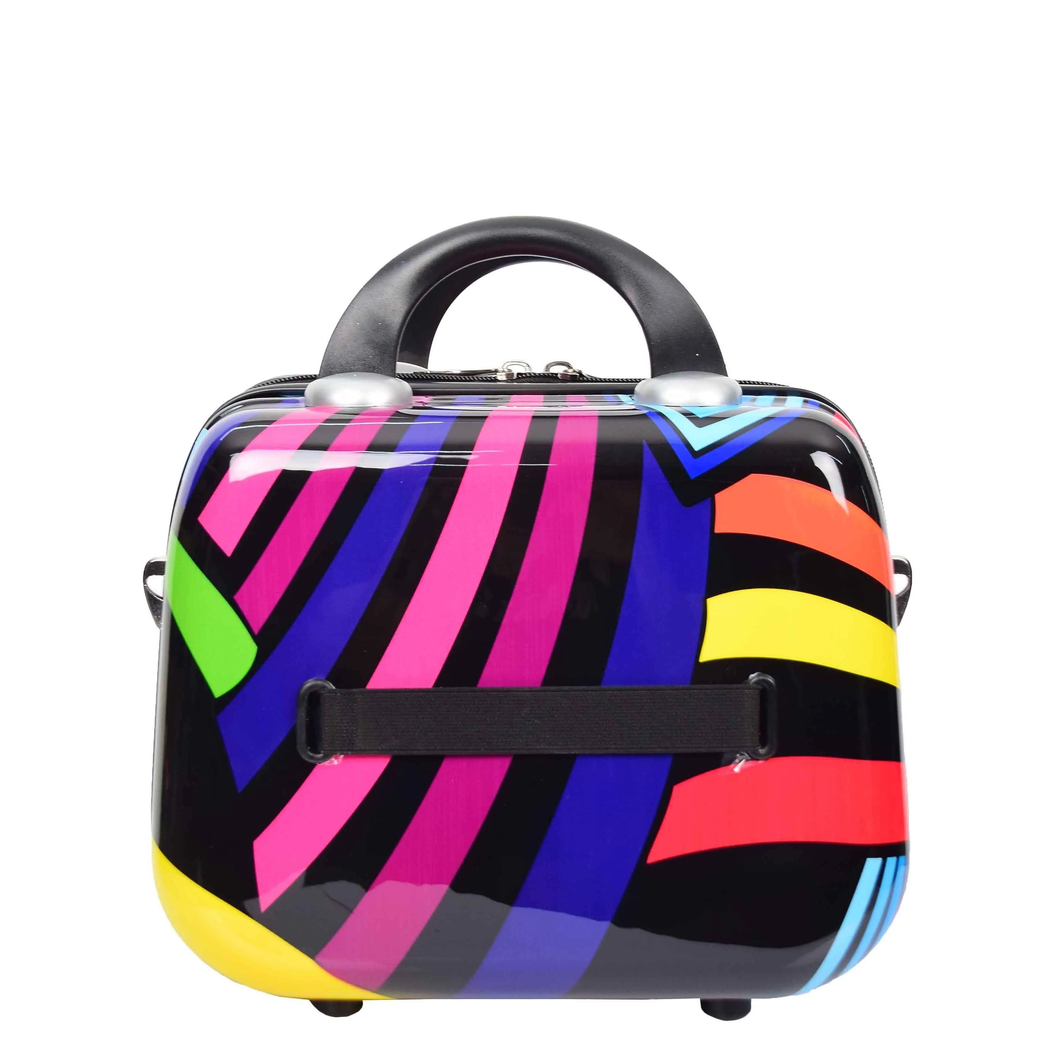 DR622 Lightweight Four Wheeled Luggage With Multi-Hearts Print