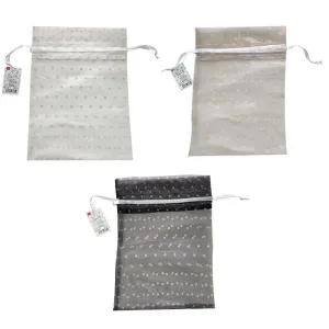 Drawstring Pouch -Polka Dots