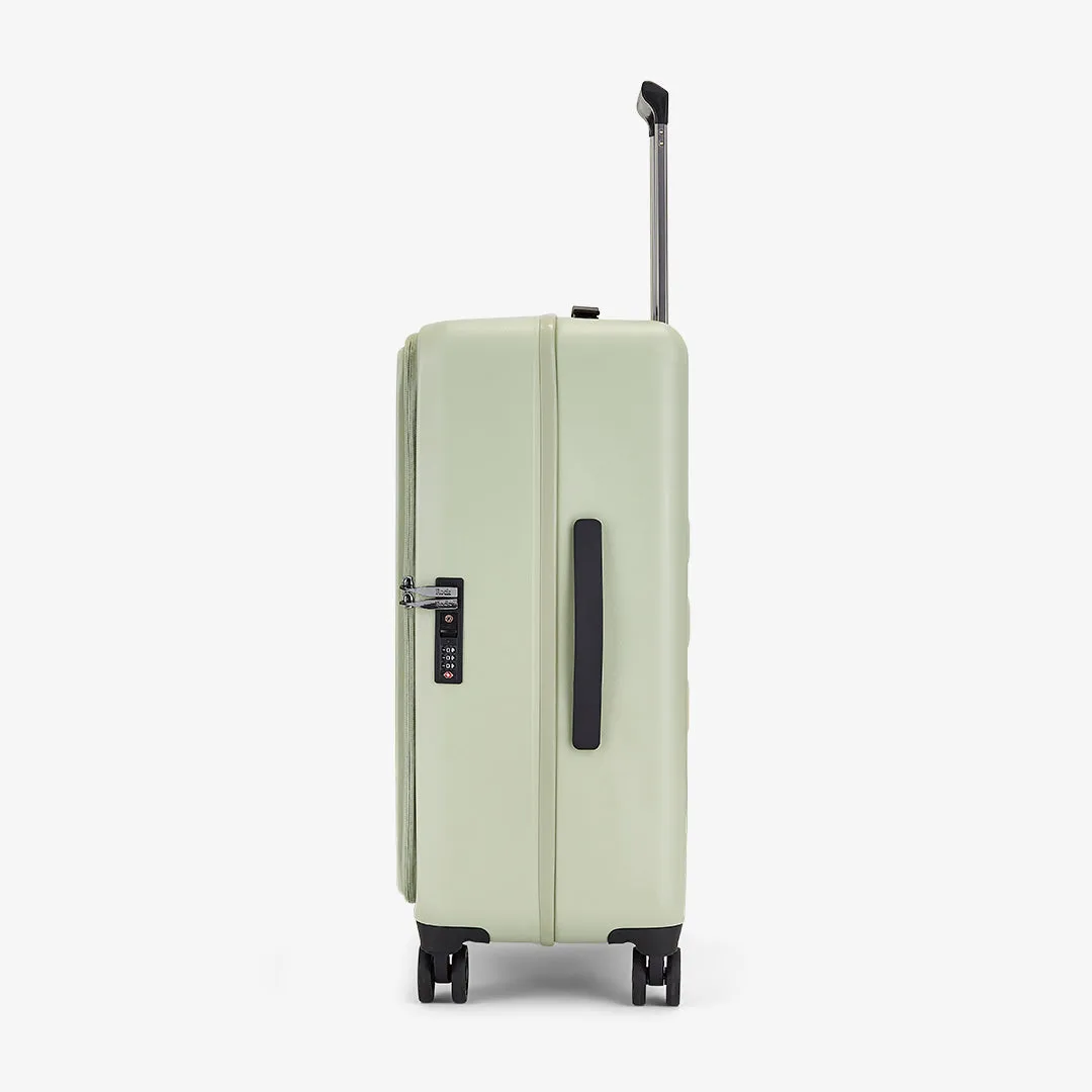 Eden Medium Suitcase in Sage Green