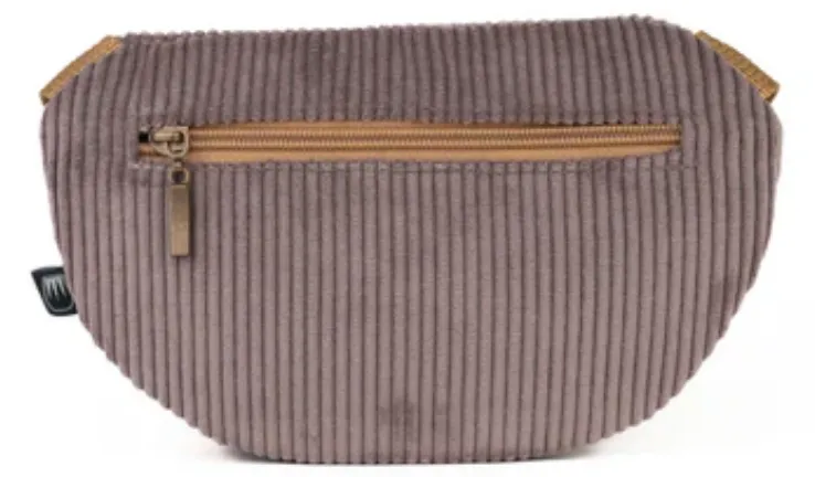 EMENTA SB - FREI PATCH CORDUROY BAG - COFFEE