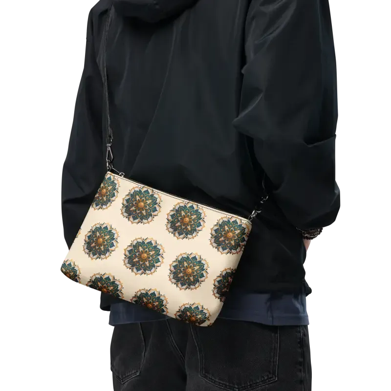 Enchanting Mandala Pattern Crossbody Bag