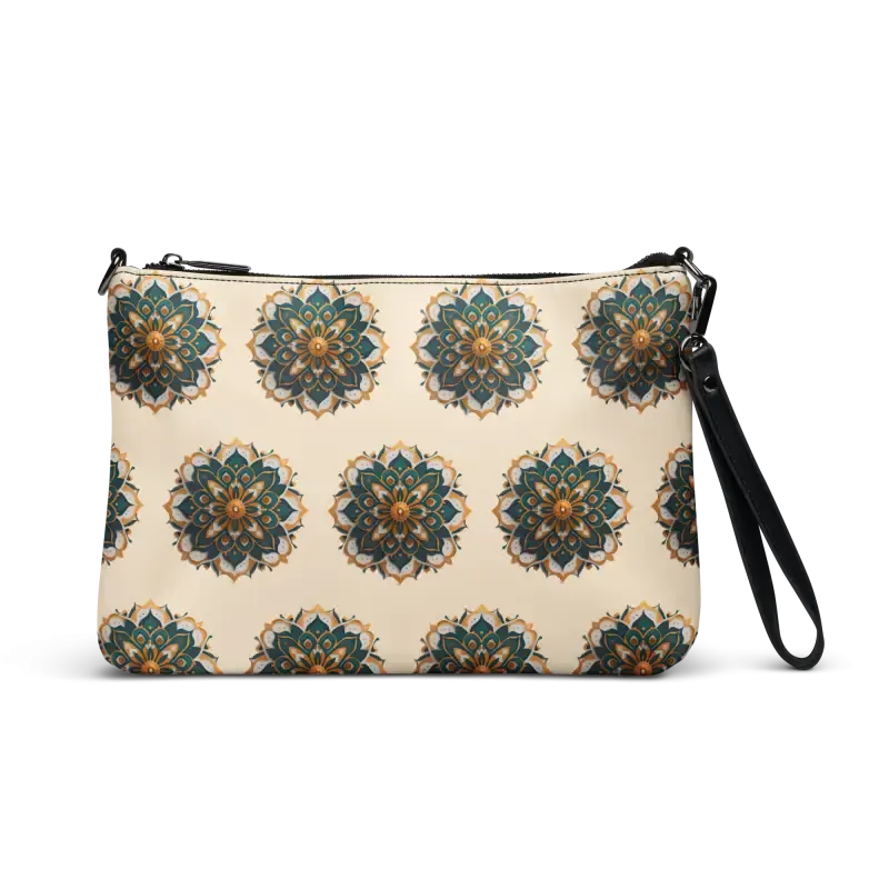 Enchanting Mandala Pattern Crossbody Bag