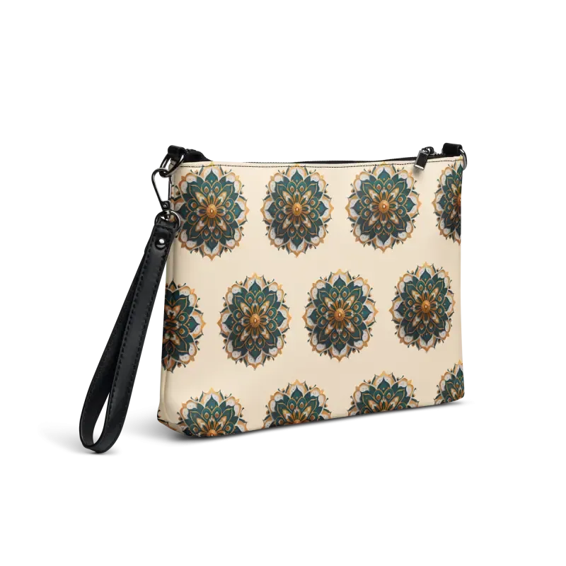 Enchanting Mandala Pattern Crossbody Bag