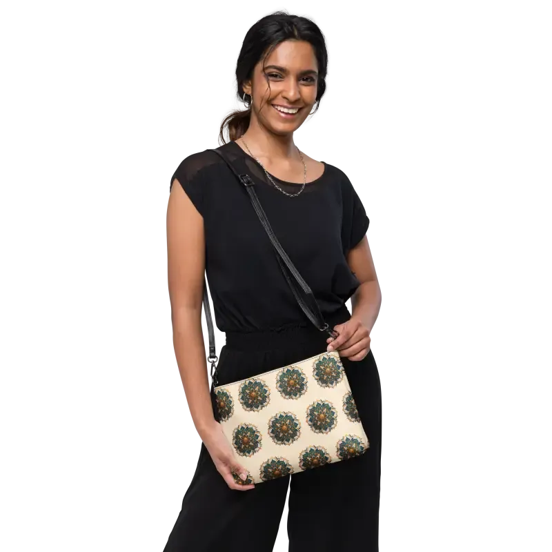 Enchanting Mandala Pattern Crossbody Bag