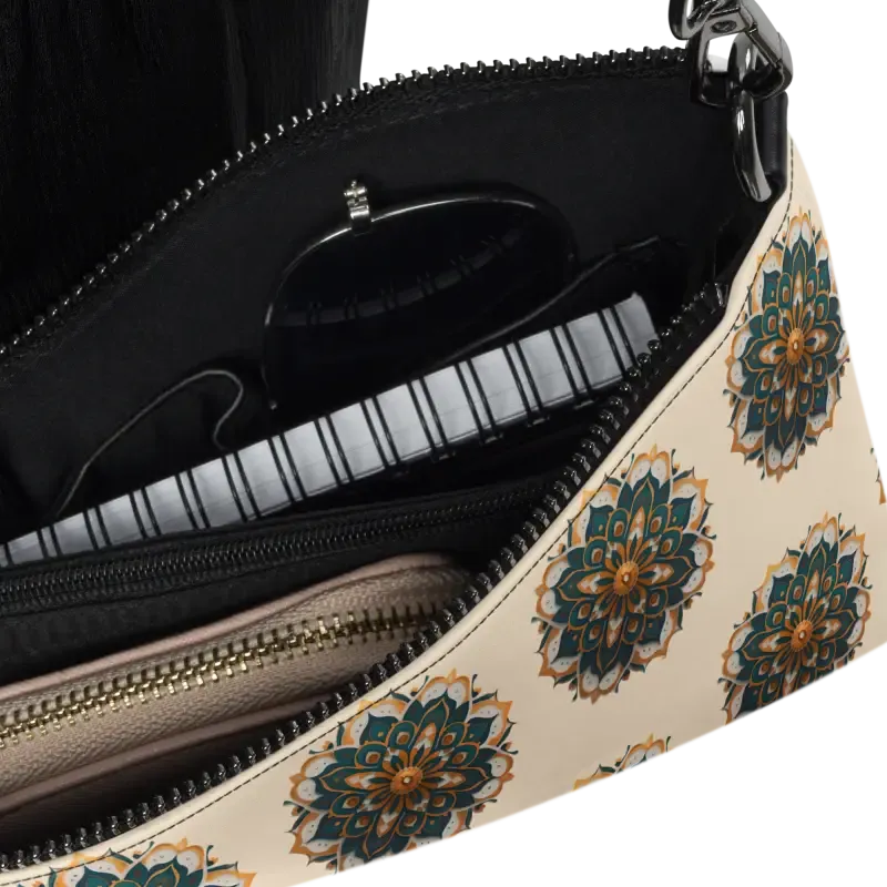 Enchanting Mandala Pattern Crossbody Bag