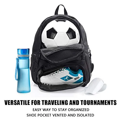 ERANT Soccer Bag for Girls - Soccer Backpack for Boys - Soccer Bags for Boys - Girls Soccer Bags with Ball Holder - Soccer Backpack for Girls - Kids Soccer Bag Kids - Soccer Backpacks with Ball Holder
