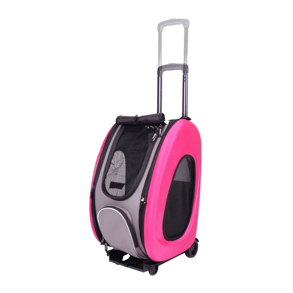 Eva Pet Wheeled Multifunctional Carrier - Tangerine