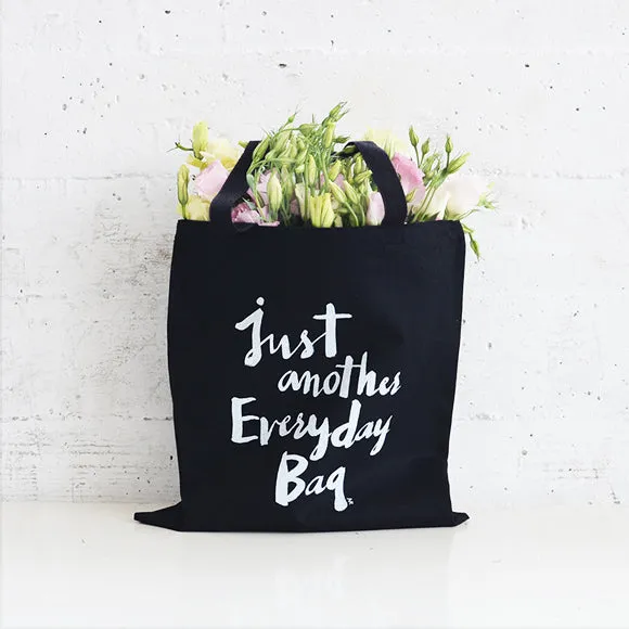 Everyday Flat Tote Black