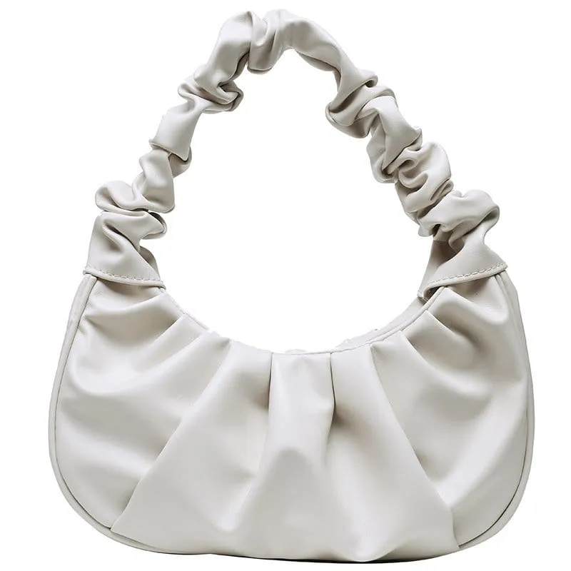 Evora Collection: Ruched Underarm Bag