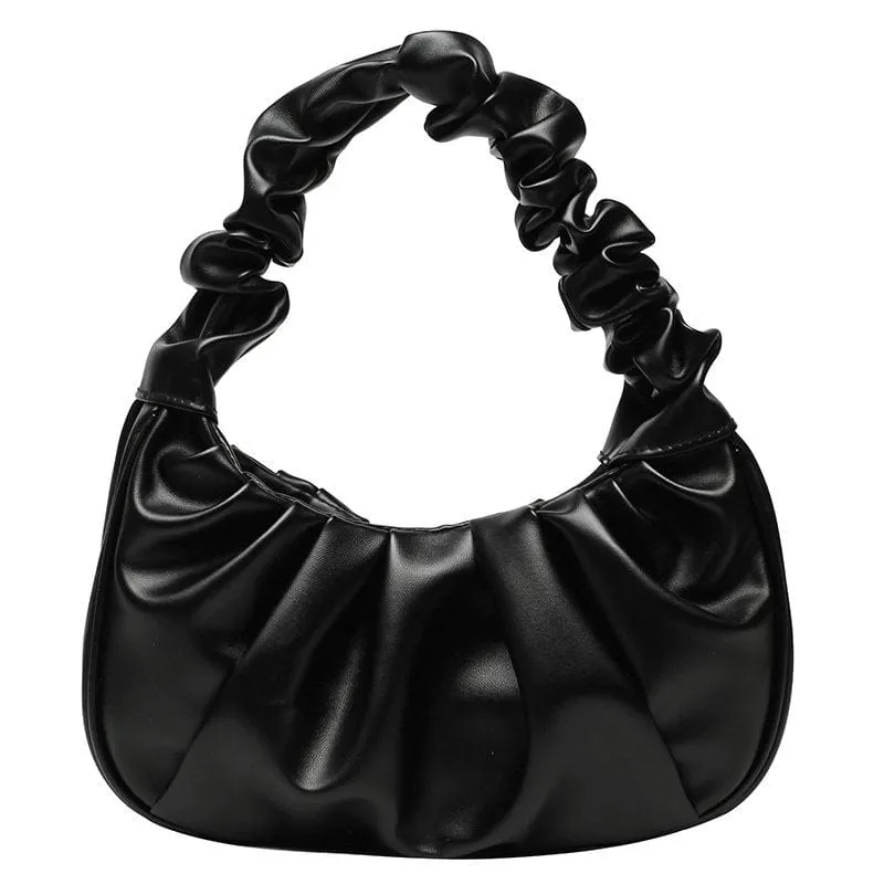 Evora Collection: Ruched Underarm Bag