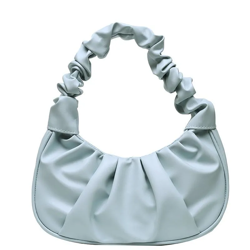 Evora Collection: Ruched Underarm Bag