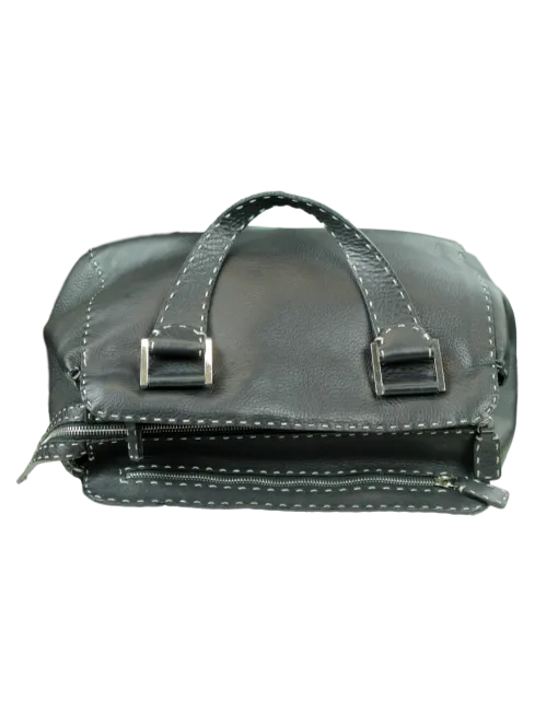 FENDI Leather Selleria Doctor Bag