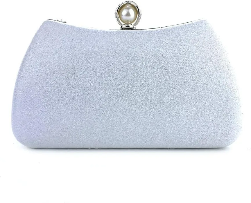 Floral Evening Handbags Women Satin Pearl Beaded Clutch Purses Chain Shoulder Bag Prom Bride Wedding Handbags 2025