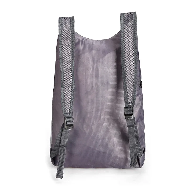 Foldable 15L Waterproof Travel Backpack, Men Women Hiking Backpack, Female Sport Bags, Outdoor