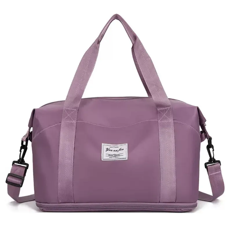 Foldable Organizer Travel Bag Waterproof Large Capacity Gym Bag