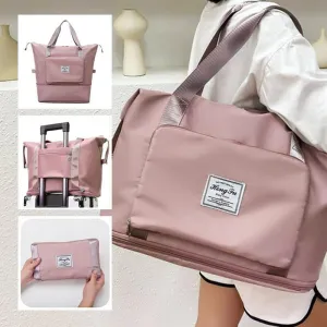 Foldable Organizer Travel Bag Waterproof Large Capacity Gym Bag