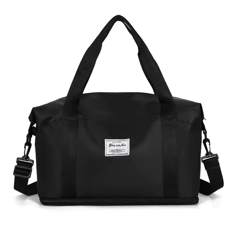 Foldable Organizer Travel Bag Waterproof Large Capacity Gym Bag