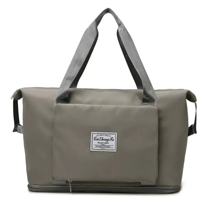 Foldable Organizer Travel Bag Waterproof Large Capacity Gym Bag