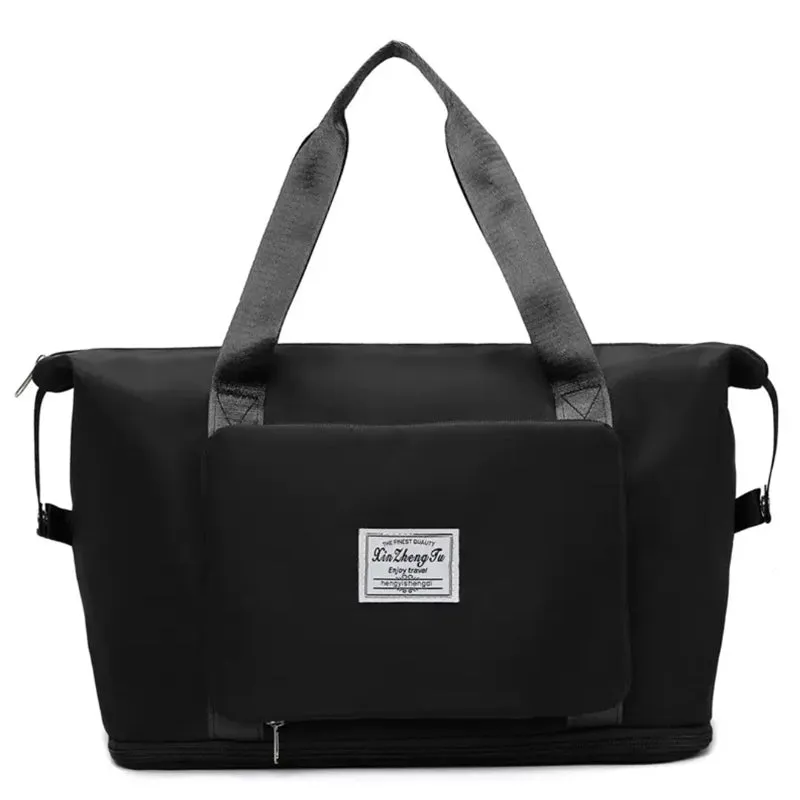 Foldable Organizer Travel Bag Waterproof Large Capacity Gym Bag