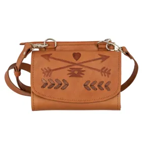 Friendship Arrows Texas Two Step Crossbody Bag/Wallet