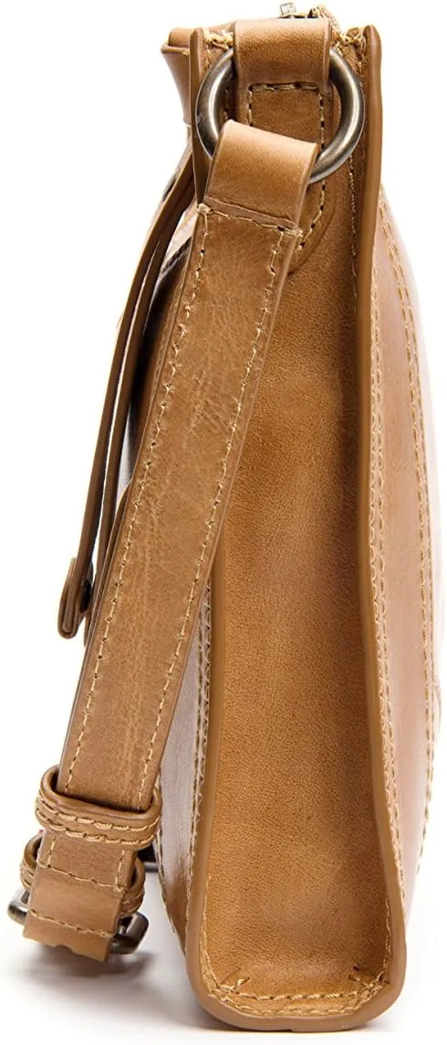 Frye Melissa Zip Crossbody Bag, Stylish Handbag with Adjustable Strap & Pockets