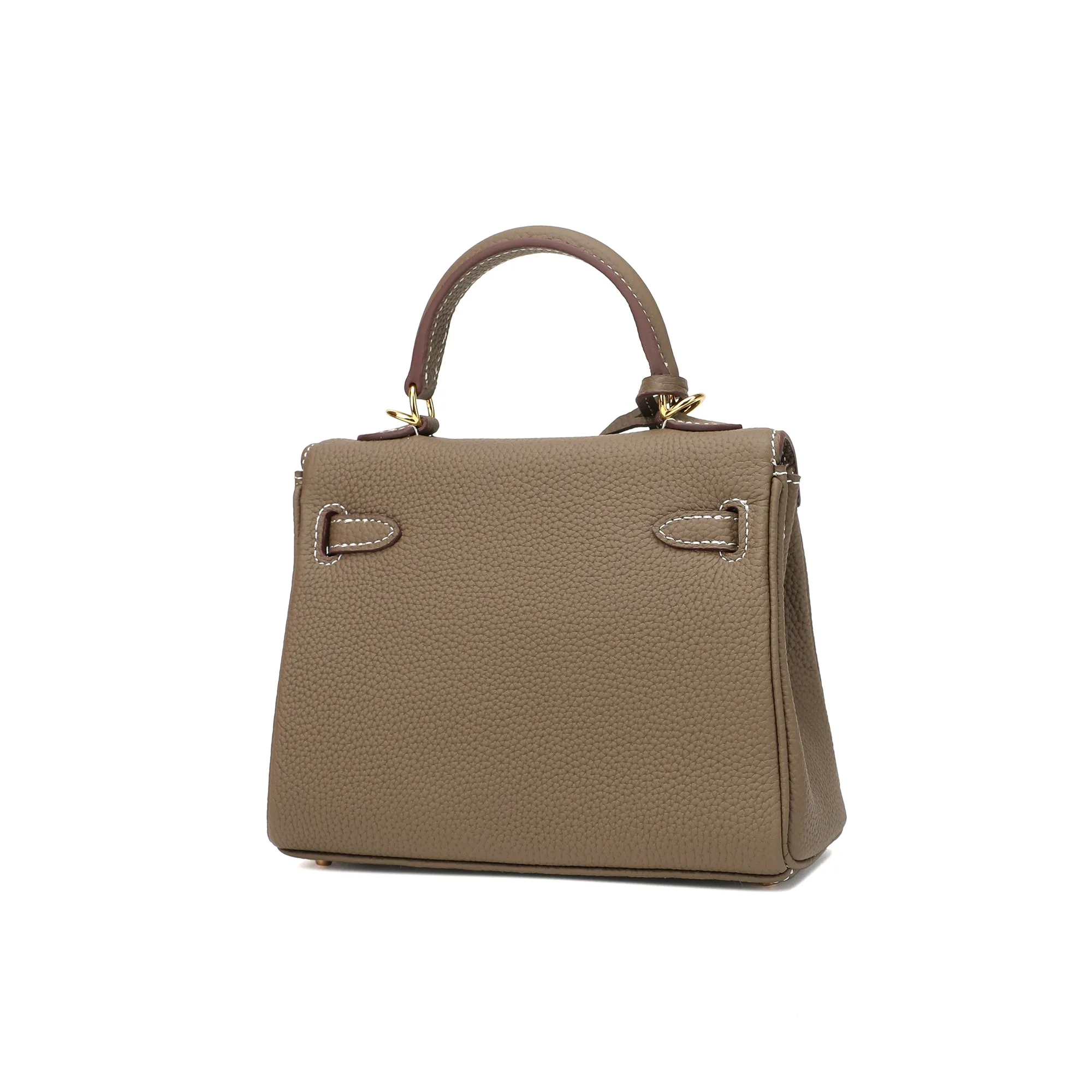 Full-Grain Small Crossbody/Shoulder Leather Bag