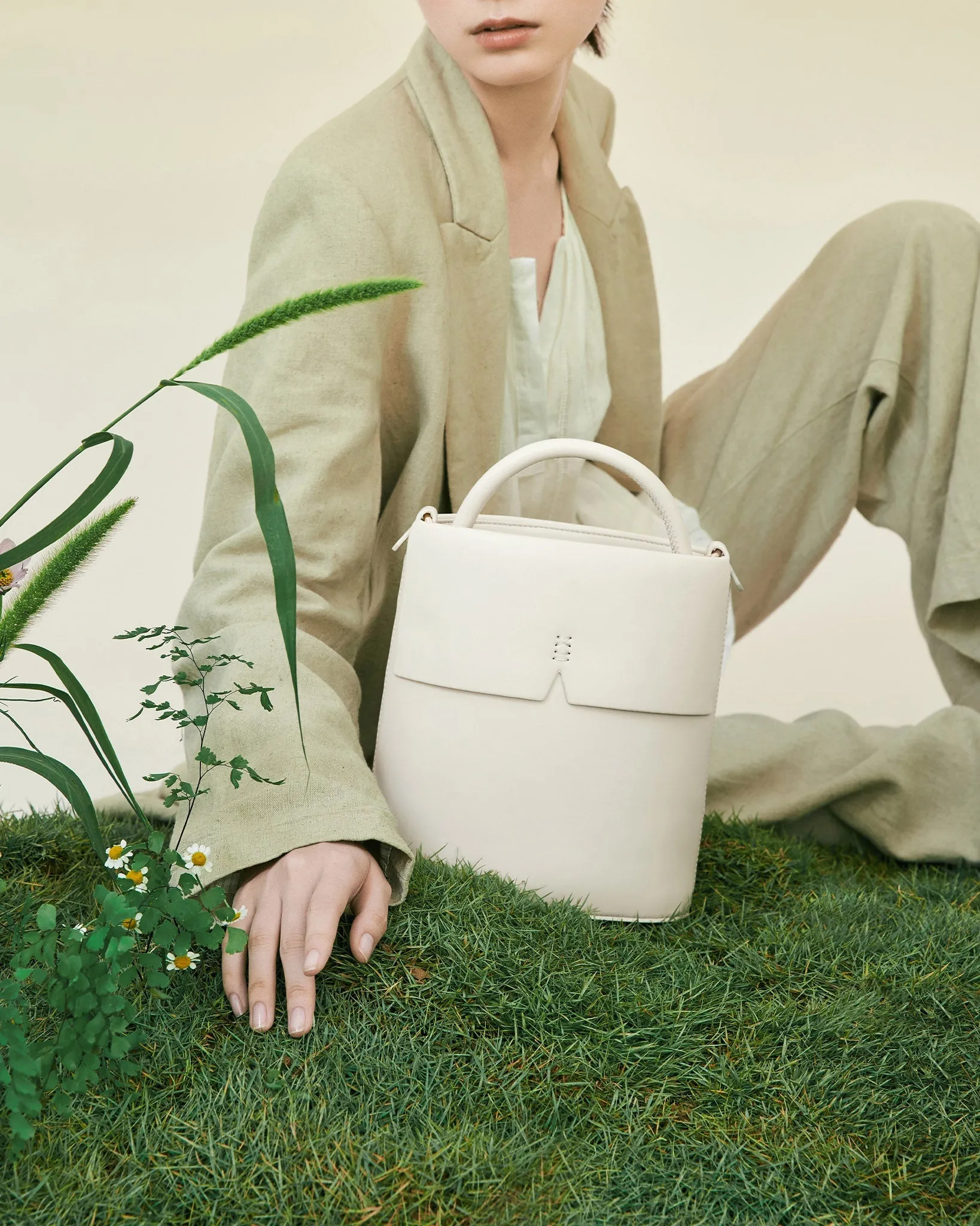 Gaia Bucket Bag - THYME & OAT