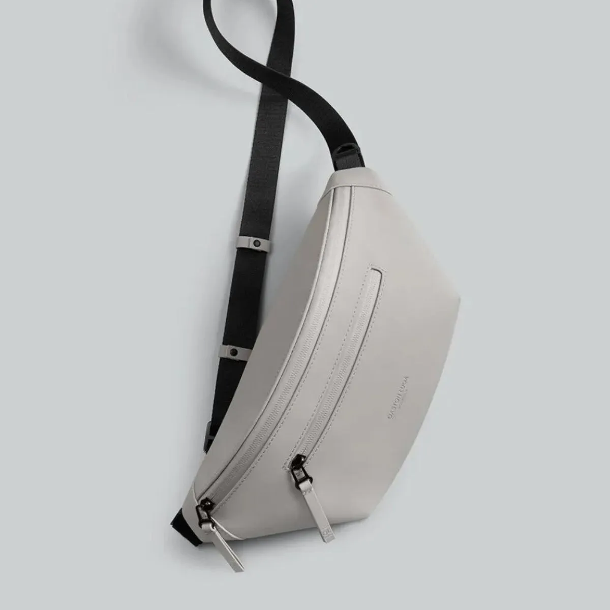 Gaston Luga Splash Bum Bag in Taupe