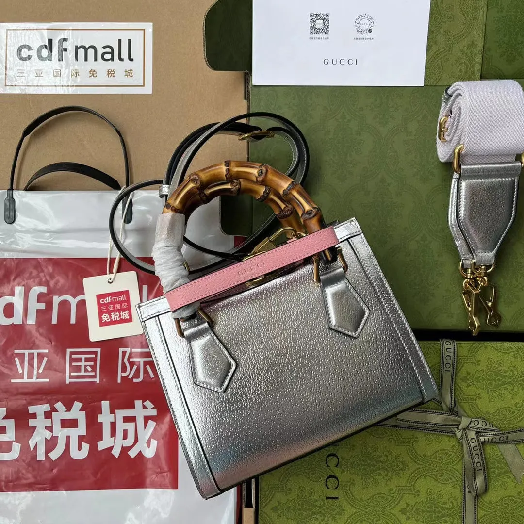 GC425 Diana Mini Tote Bag / HIGHEST QUALITY VERSION / 7.9"W x 6.3"H x 3.9"D