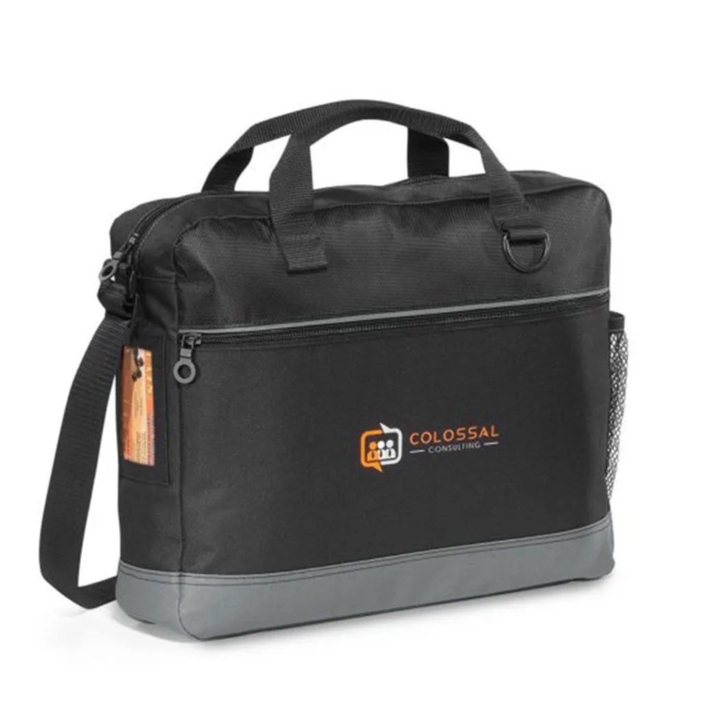 Gemline Black/Seattle Grey Liberty Portfolio