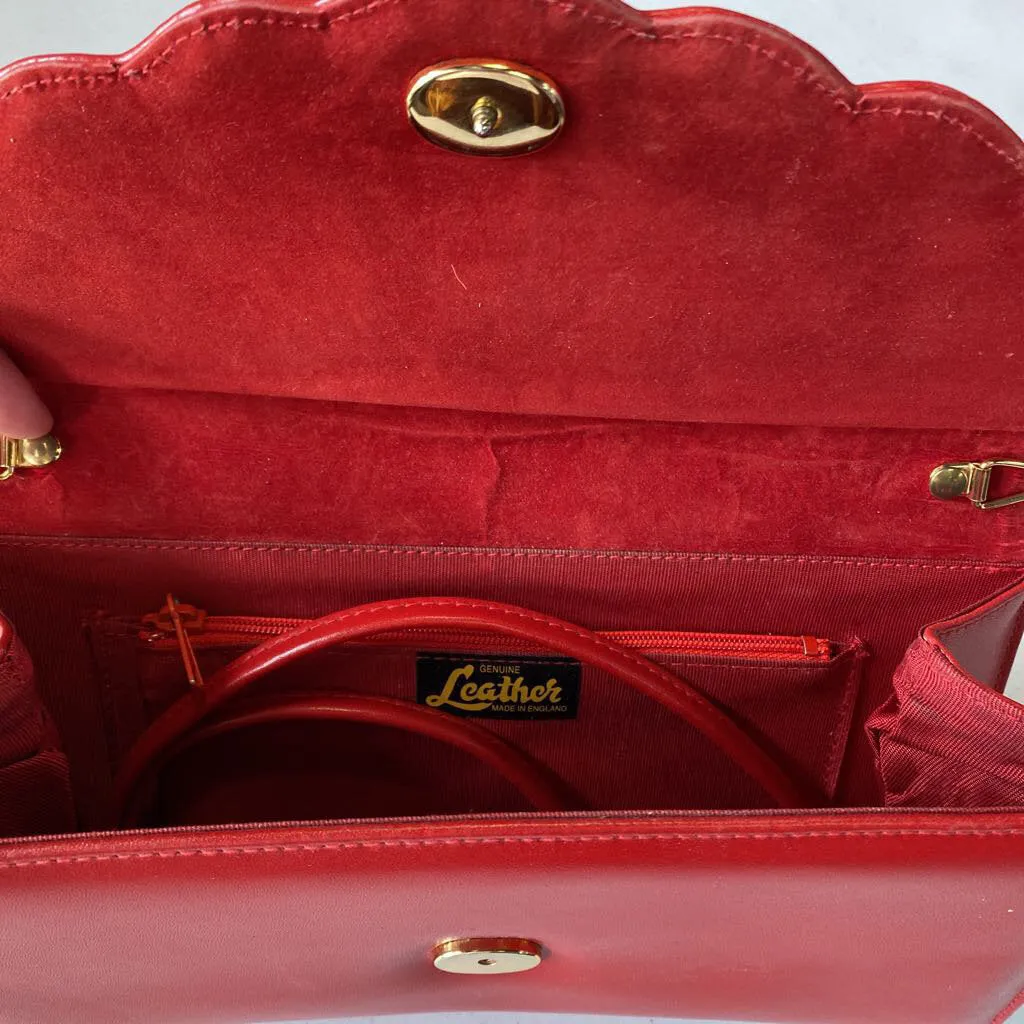 Genuine Leather Clutch Vintage