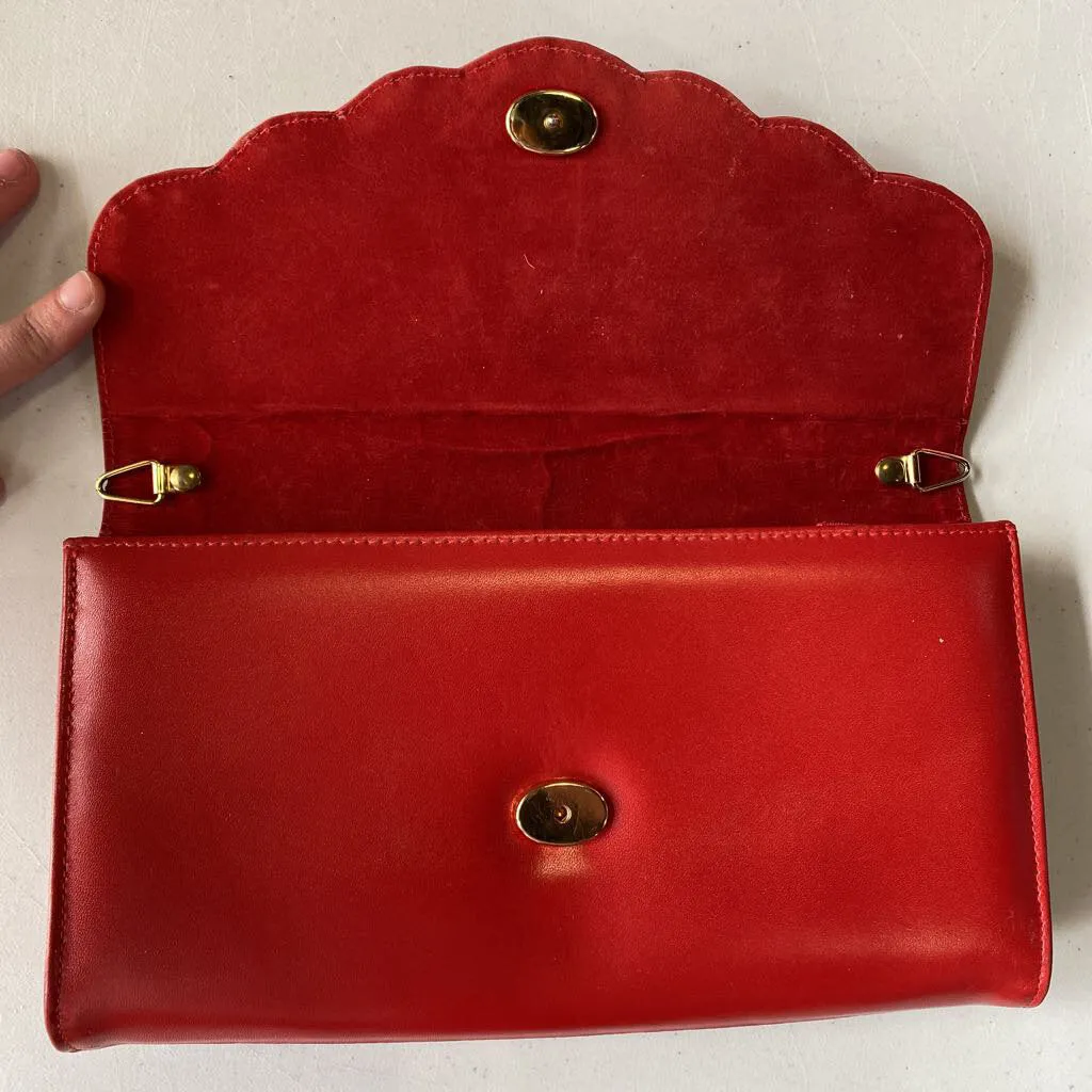 Genuine Leather Clutch Vintage
