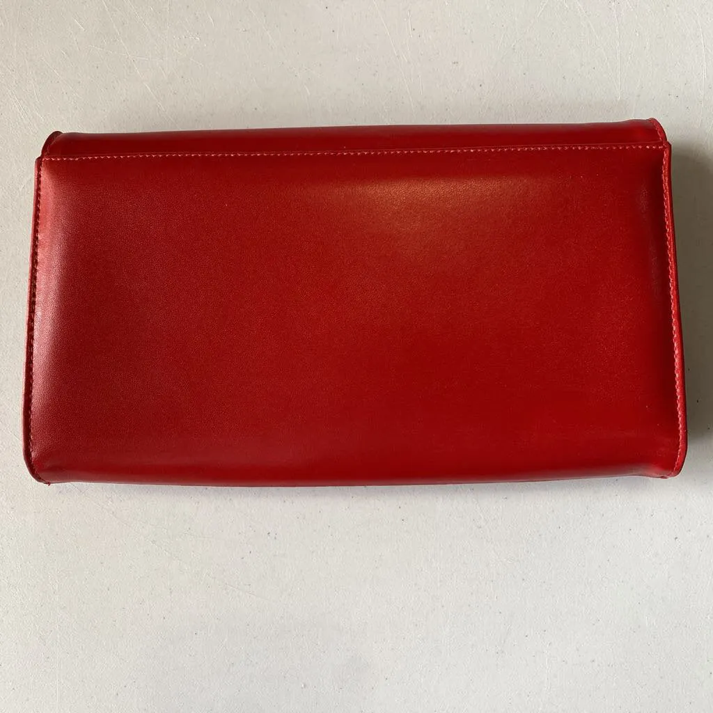 Genuine Leather Clutch Vintage
