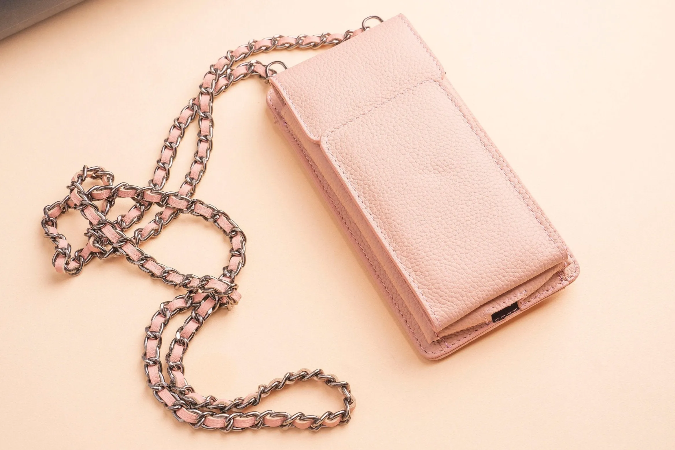 Genuine Leather Crossbody Phone Bag, Personalization Cellphone Purse, iPhone Card Holder Wallet, Best Leather Cross Body Phone Pouch
