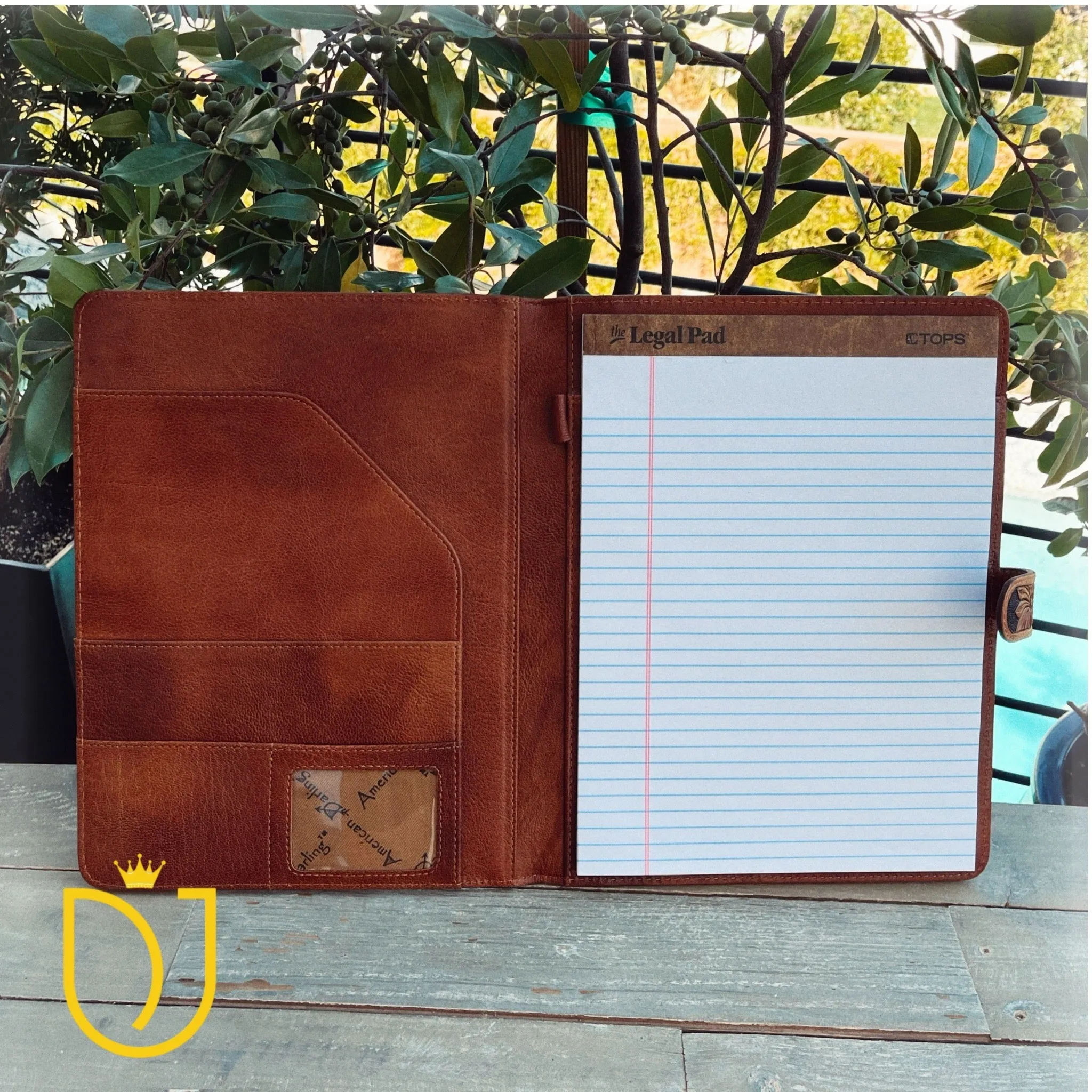 Great Bluff Leather Notebook Portfolio