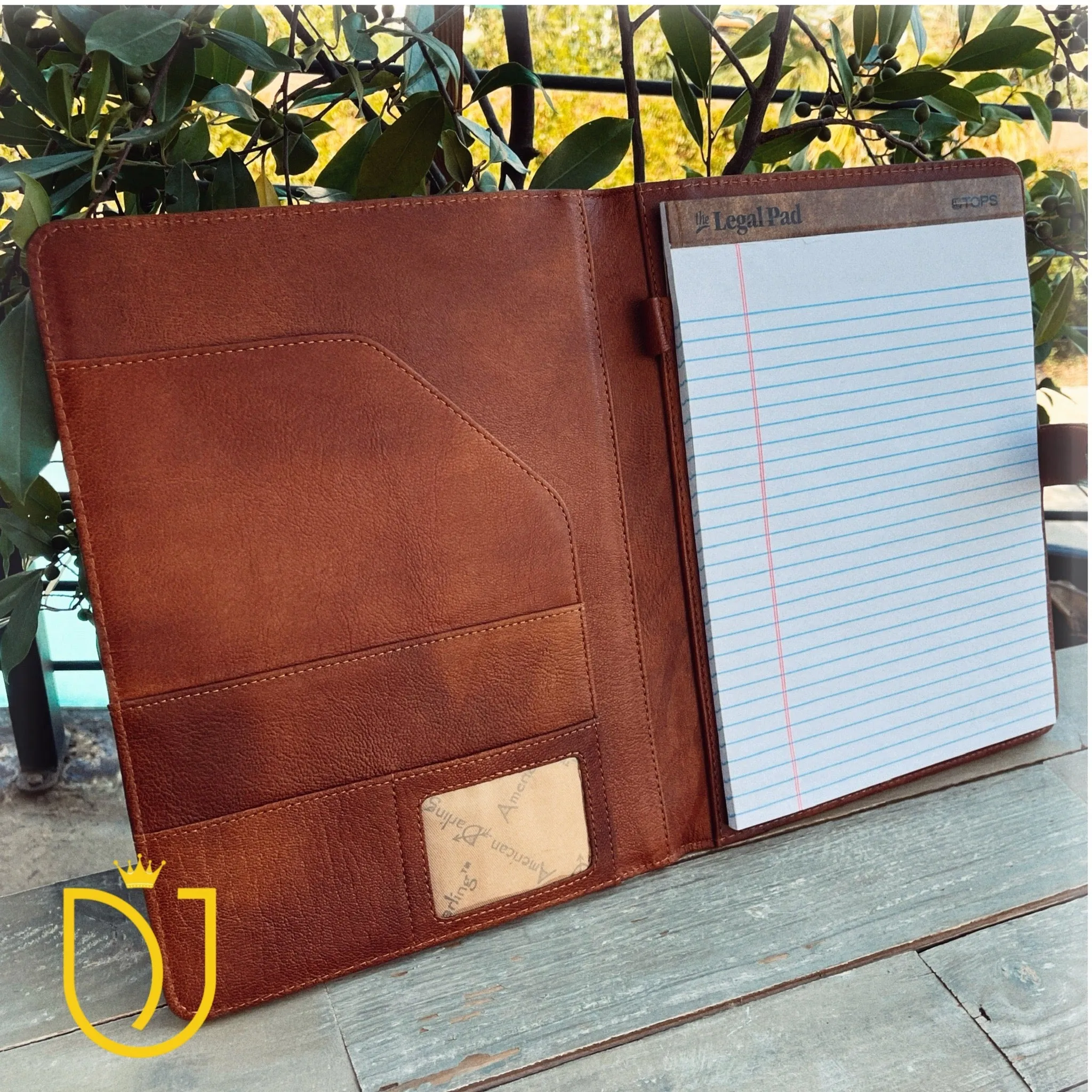 Great Bluff Leather Notebook Portfolio