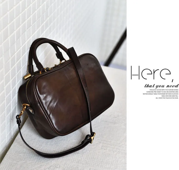 Green Leather Small Over the Shoulder Purse Bags Crossbody Handbags for Ladies