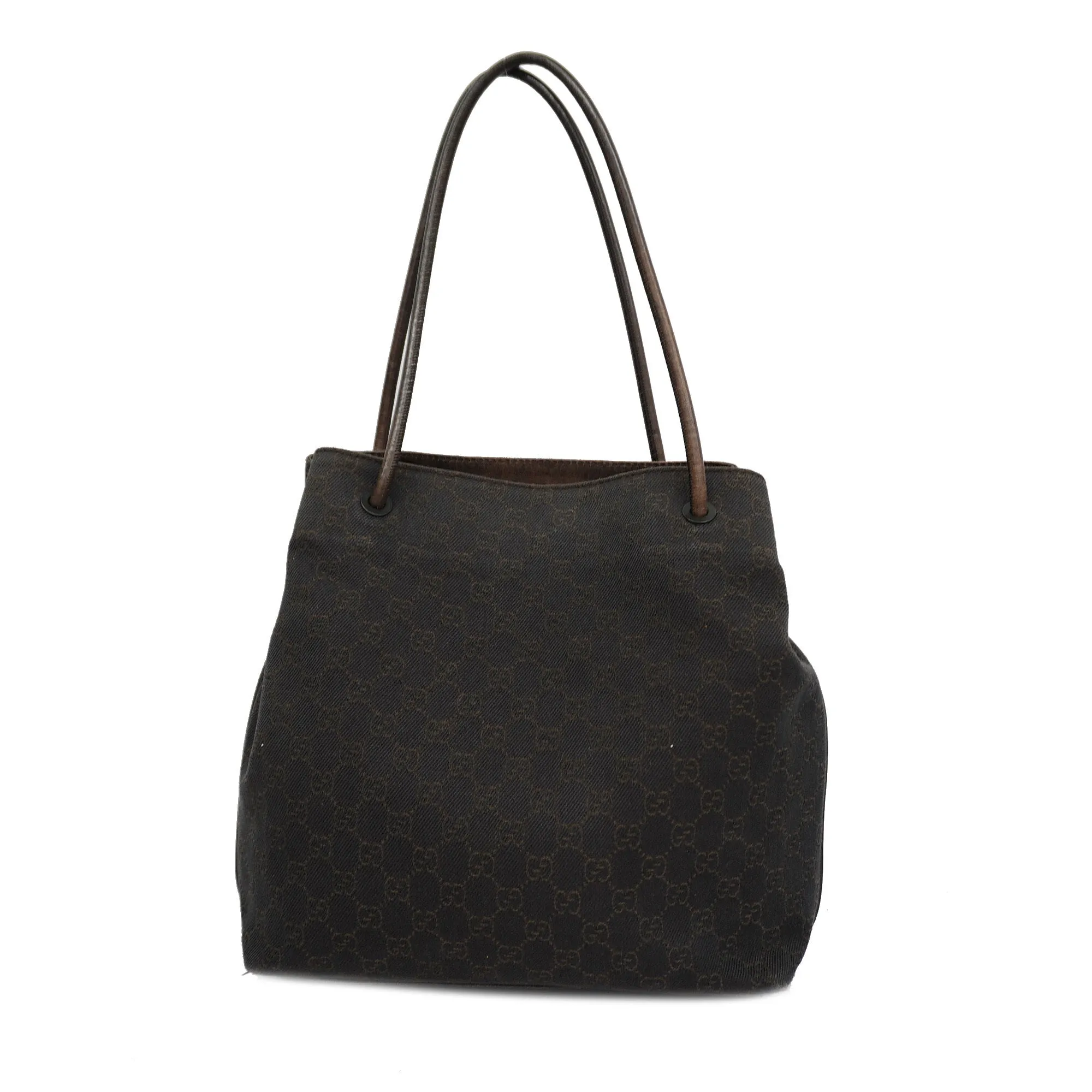 GUCCI  GG Canvas Tote Bag 101341 Women's GG Canvas,Leather
