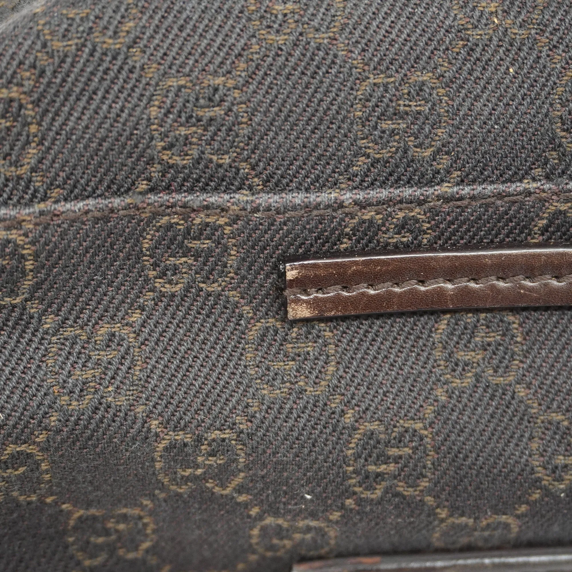 GUCCI  GG Canvas Tote Bag 101341 Women's GG Canvas,Leather