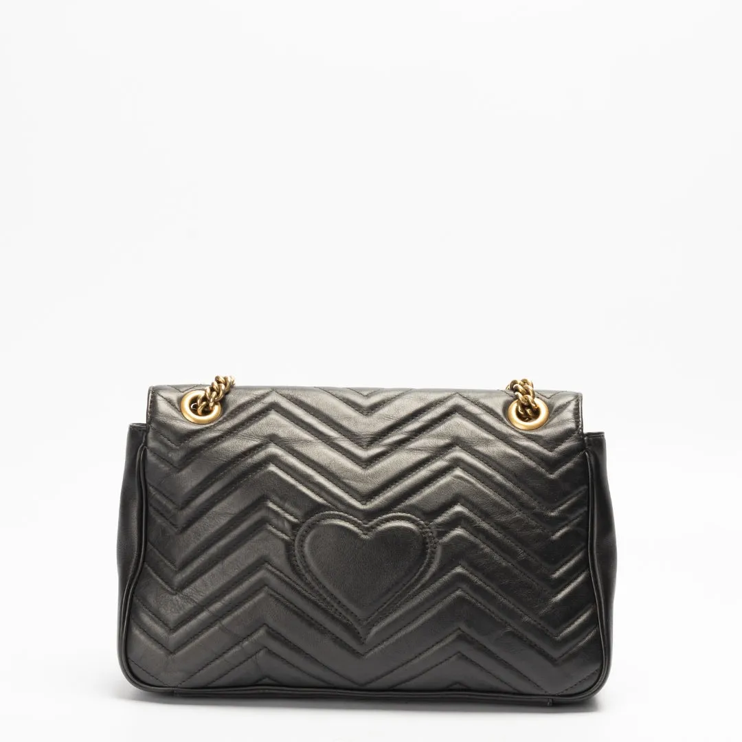 Gucci GG Marmont Quilted Leather Matelasse Shoulder Bag