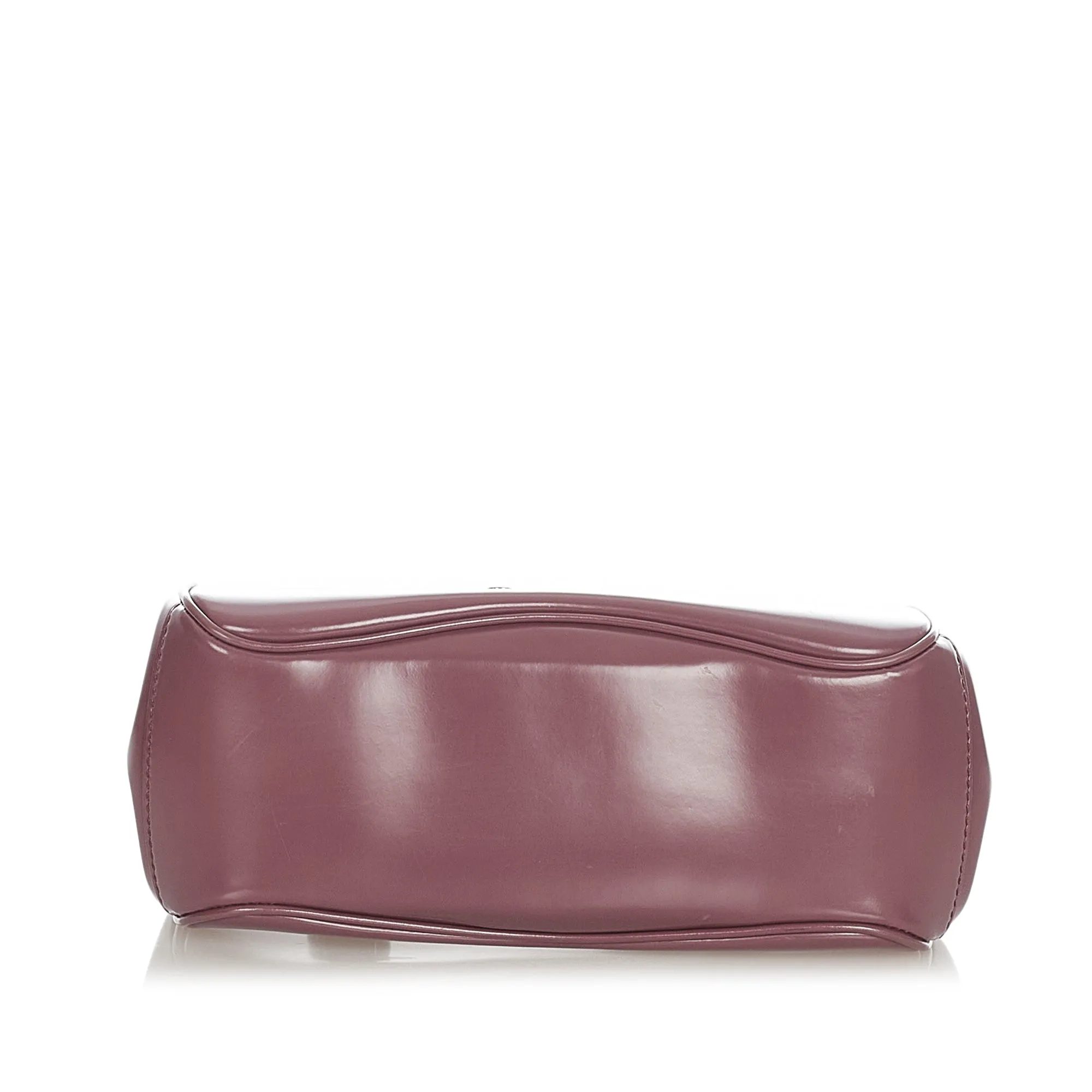 Gucci Lady Lock Leather Handbag Brown