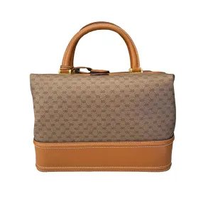 Gucci Tan Monogram Doctor Bag