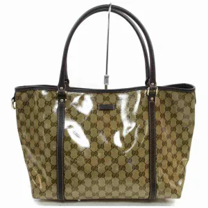 Gucci Tote Bag Light Brown PVC (SHC7-11114)