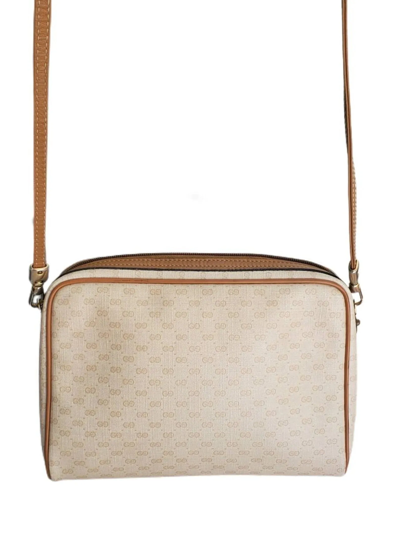 GUCCI VINTAGE MICRO MONOGRAM CROSSBODY BAG