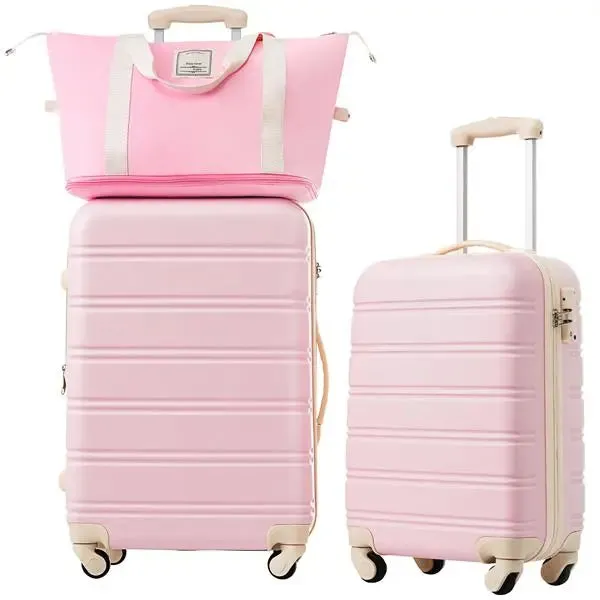 Hard Shell Luggage Set Of 2 Pieces And Luggage With TSA Lock- FREE USA SHIPPING