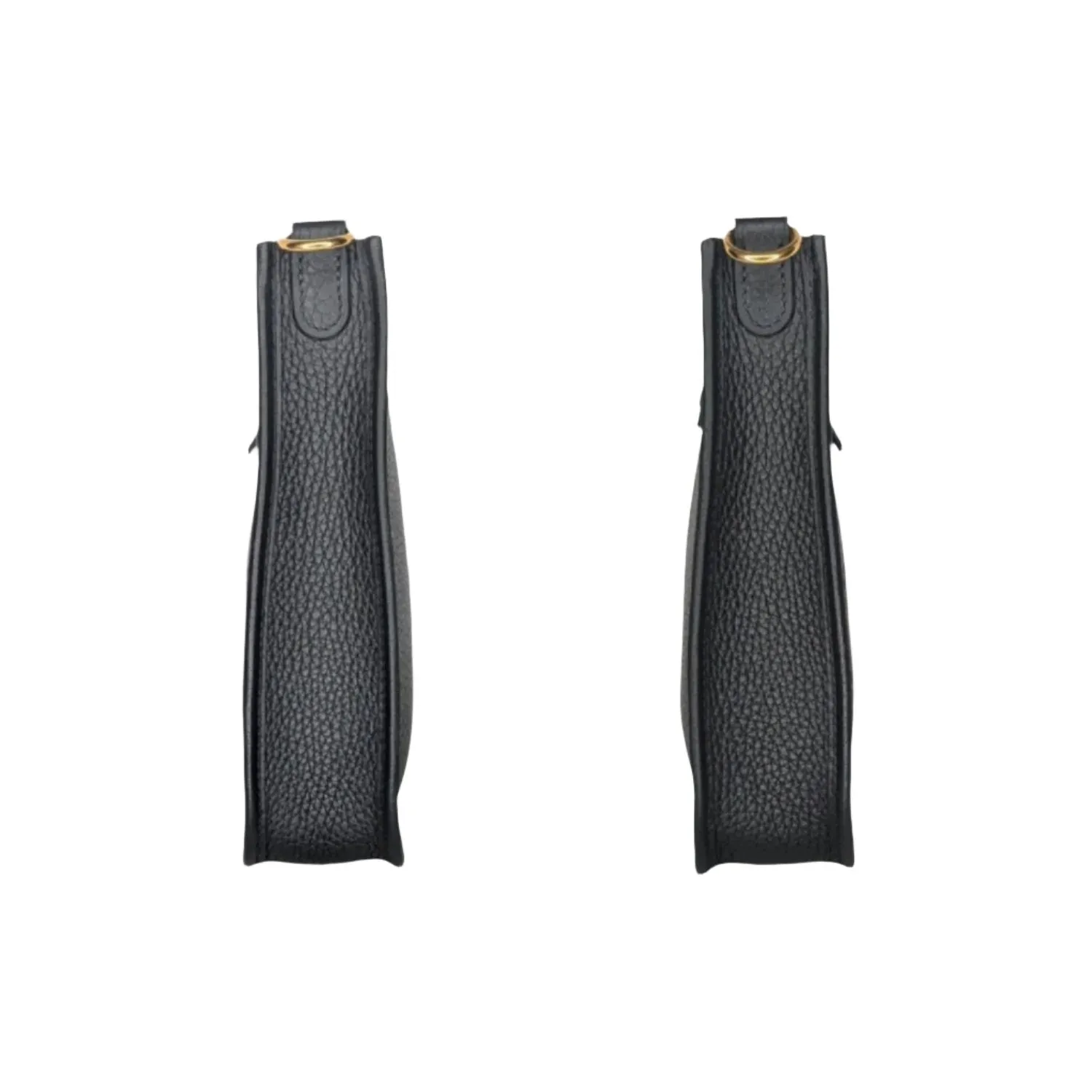 Hermès 2022 Black Clemence Evelyne TPM Mini Crossbody