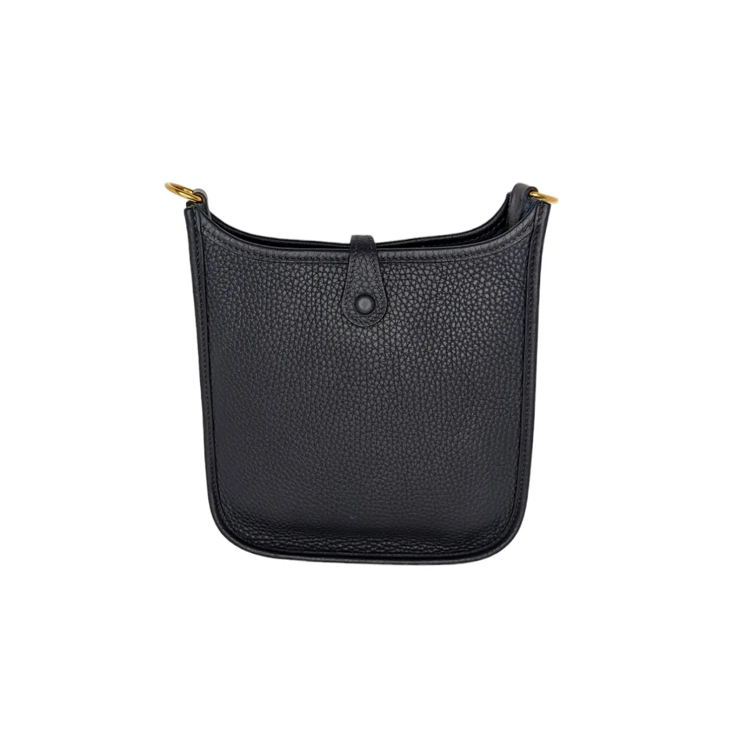 Hermès Bleu Nuit Taurillon Clemence Evelyne TPM Mini Crossbody