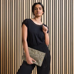 Hieroglyphic Design Crossbody bag